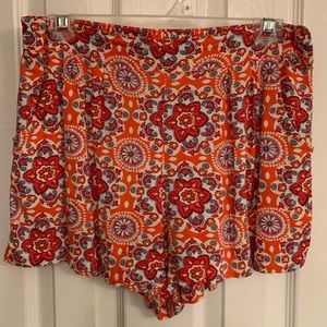Mossimo flowy printed shorts